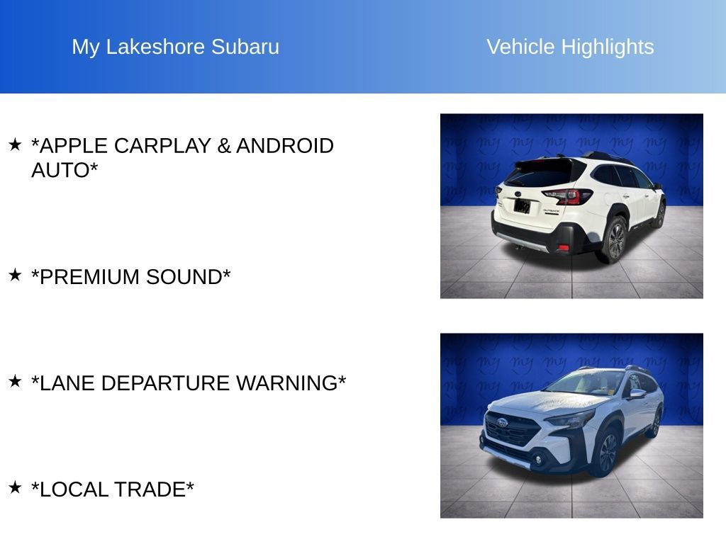 Certified 2023 Subaru Outback Touring XT AWD/4WD image 7