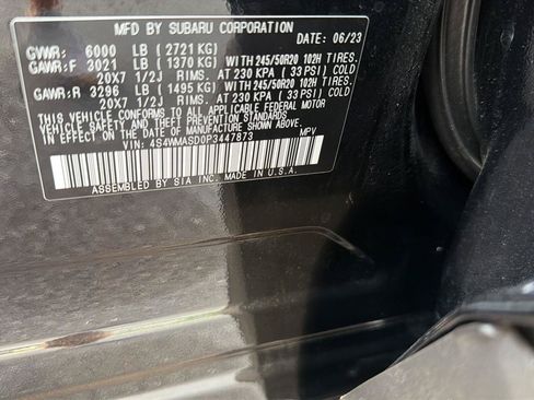 Used 2023 Subaru Ascent Limited w/ Popular Package #2A AWD/4WD image 43