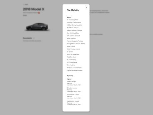 Used 2018 Tesla Model X 100D AWD/4WD image 4