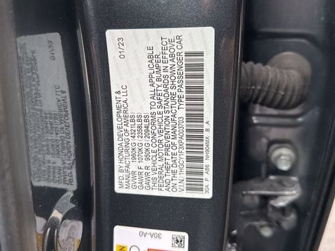 Certified 2023 Honda Accord EX image 23