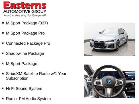 Used 2023 BMW i4 eDrive40 w/ M Sport Package image 11