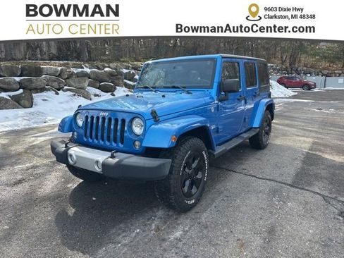 Used 2015 Jeep Wrangler Unlimited Sahara w/ Trailer Tow Group image 1