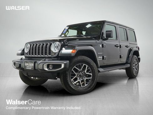 Used 2024 Jeep Wrangler Unlimited Sahara w/ Technology Group AWD/4WD image 1