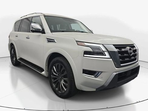 Used 2024 Nissan Armada Platinum w/ Captain's Chairs Package image 2