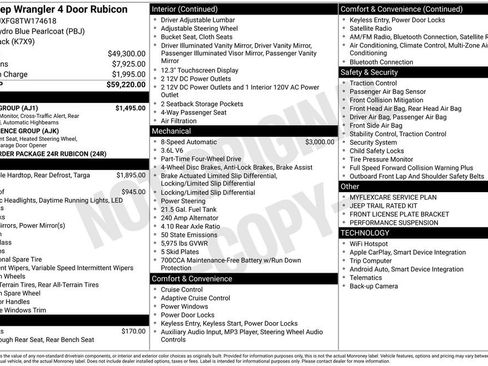 New 2026 Jeep Wrangler Unlimited Rubicon w/ Safety Group image 6