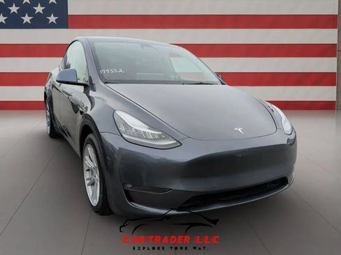 Used 2022 Tesla Model Y Long Range AWD/4WD image 2