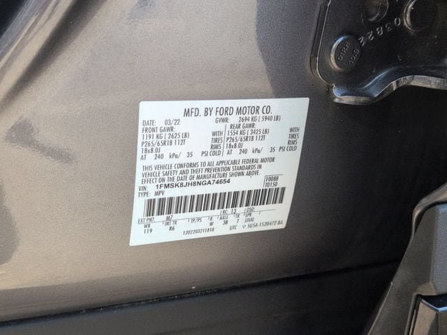 Used 2022 Ford Explorer Timberline AWD/4WD image 27