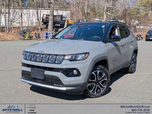 Certified 2022 Jeep Compass Limited AWD/4WD image 1