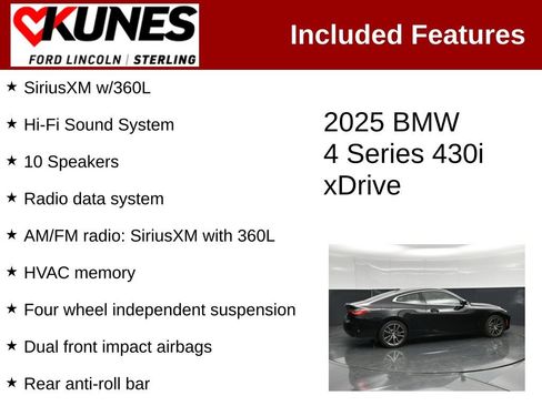 Used 2025 BMW 430i xDrive Coupe AWD/4WD image 3