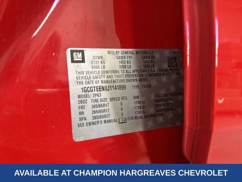 Certified 2018 Chevrolet Colorado ZR2 image 43