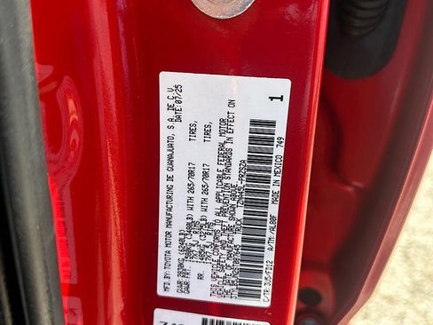 Certified 2025 Toyota Tacoma Limited AWD/4WD image 16