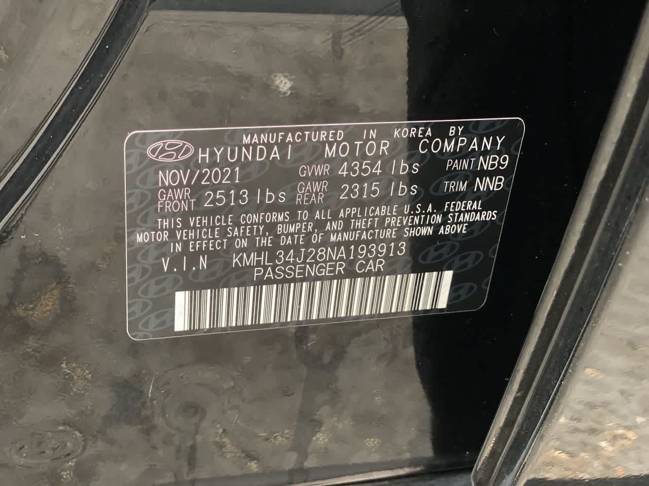 Used 2022 Hyundai Sonata Limited w/ Cargo Package FWD image 28