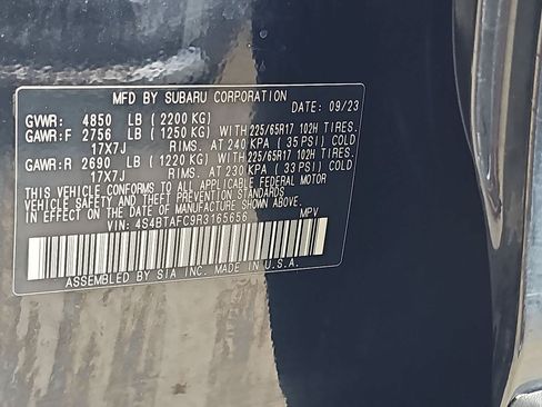Certified 2024 Subaru Outback Premium AWD/4WD image 42