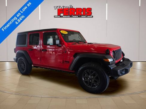 Used 2024 Jeep Wrangler Unlimited Sport AWD/4WD image 3