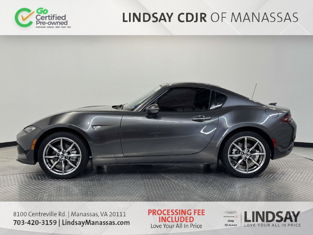 Used 2022 MAZDA MX-5 Miata RF Grand Touring w/ Weather Package RWD image 5