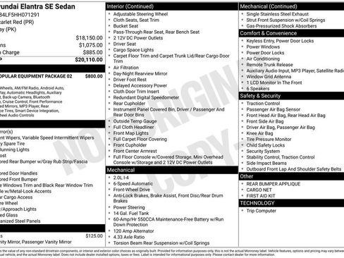 Used 2017 Hyundai Elantra SE image 5