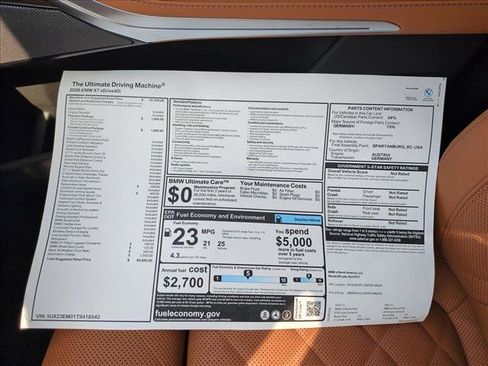 New 2026 BMW X7 xDrive40i w/ Premium Package AWD/4WD image 18