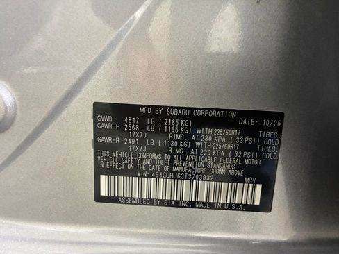 Used 2026 Subaru Crosstrek 2.5i Wilderness w/ Crosstrek Mirror Package image 22