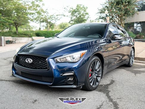 Used 2021 INFINITI Q50 Red Sport 400 image 2