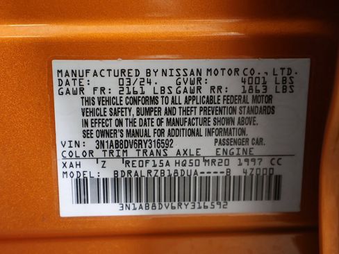 Used 2024 Nissan Sentra SR image 47