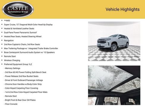 Certified 2023 Chevrolet Tahoe Premier w/ Advanced Technology Package image 4