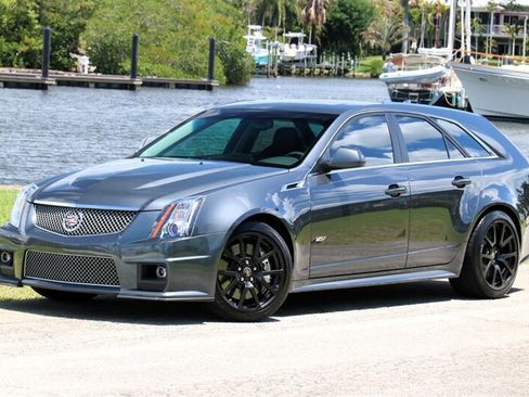 Used 2012 Cadillac CTS V w/ Wood Trim Package RWD image 1