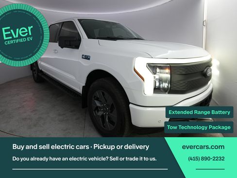 Used 2025 Ford F150 Lightning Flash AWD/4WD image 1