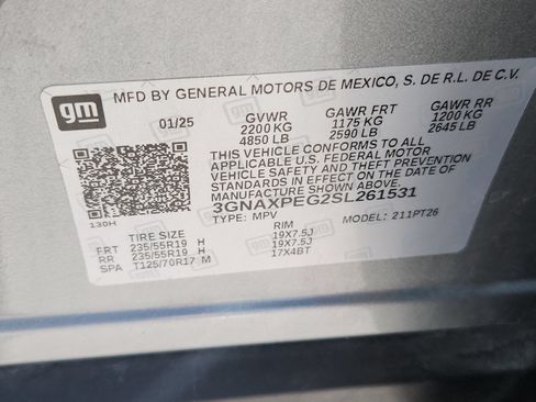 Used 2025 Chevrolet Equinox LT w/ Convenience Package II AWD/4WD image 17