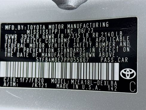 Certified 2023 Toyota Corolla LE image 20
