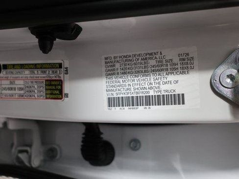 New 2026 Honda Ridgeline RTL image 29