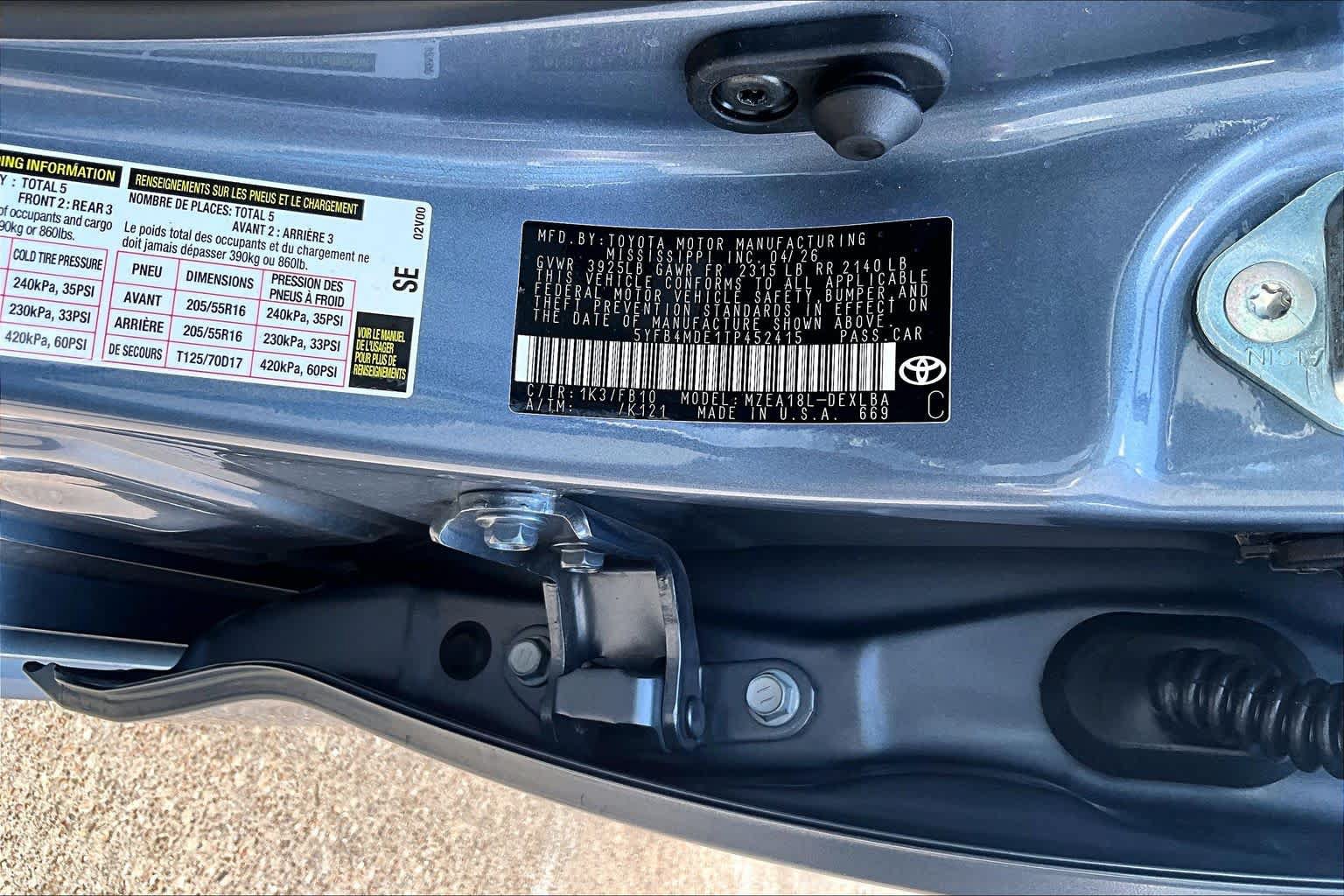 Used 2026 Toyota Corolla LE FWD image 34