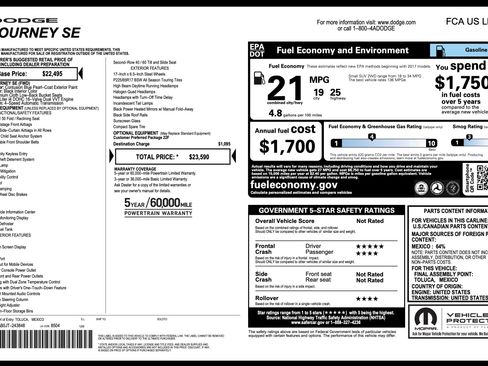 Used 2018 Dodge Journey SE image 4