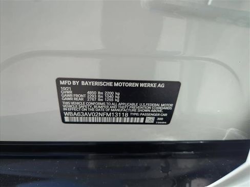 Used 2022 BMW 430i Gran Coupe w/ M Sport Package RWD image 30