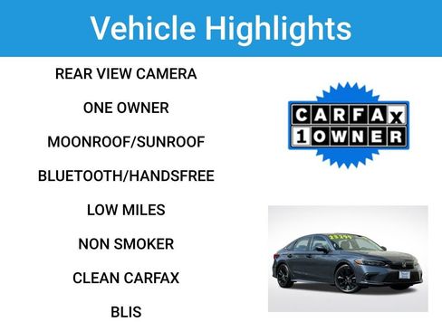 Used 2022 Honda Civic EX image 2