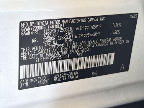 Used 2023 Toyota RAV4 LE FWD image 28