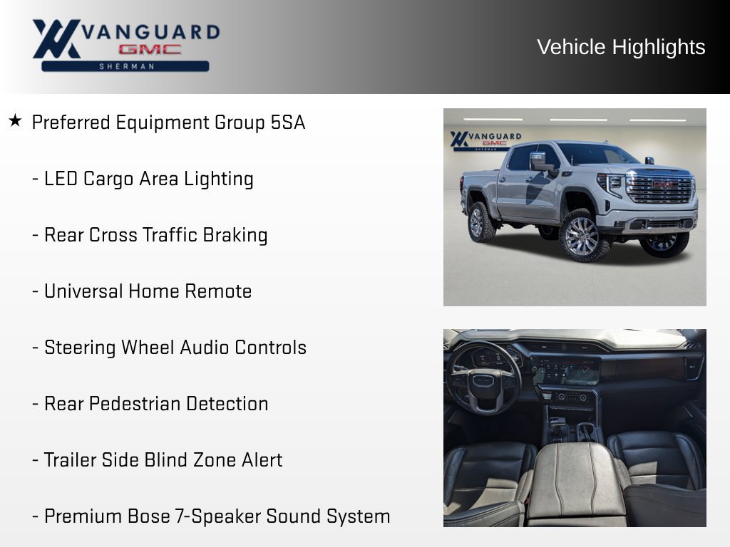 Used 2025 GMC Sierra 1500 Denali w/ Denali Reserve Package AWD/4WD image 31