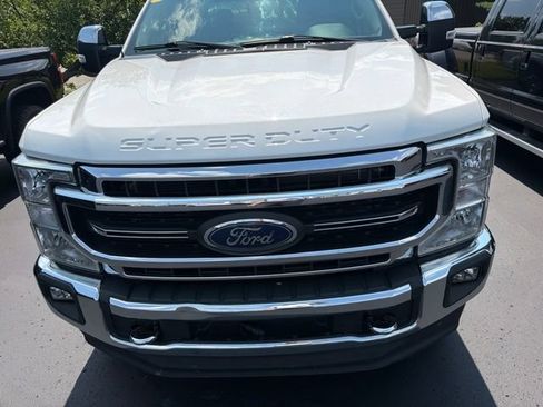 Used 2021 Ford F350 Lariat w/ Chrome Package AWD/4WD image 4