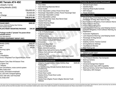 Used 2023 GMC Terrain AT4 w/ Tech Package AWD/4WD image 26