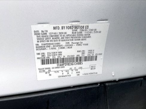 Used 2018 Ford Taurus Limited FWD image 33