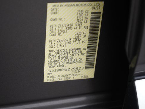 Used 2015 Nissan Murano SL image 31