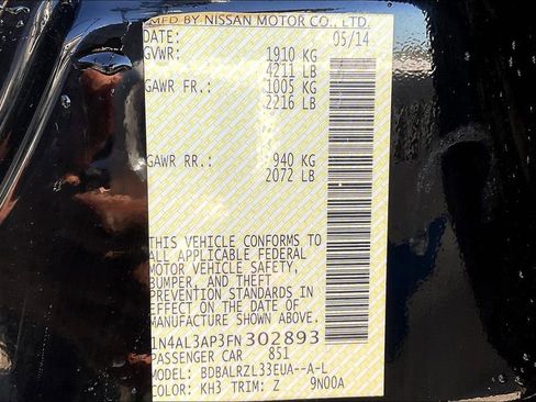 Used 2015 Nissan Altima 2.5 SL w/ Moonroof Package image 32