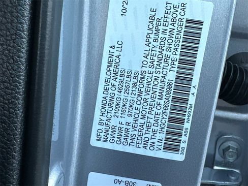 New 2025 Honda Accord EX-L image 34