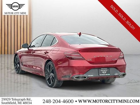 Used 2022 Genesis G70 3.3T w/ Sport Advanced Package image 5