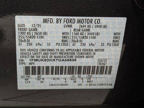 New 2026 Ford Explorer Active w/ Active Comfort Package AWD/4WD image 17