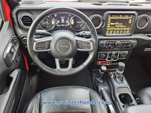 Used 2023 Jeep Wrangler Unlimited Rubicon 4xe w/ Cold Weather Group image 12