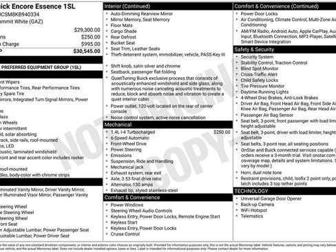 Used 2019 Buick Encore Essence image 36