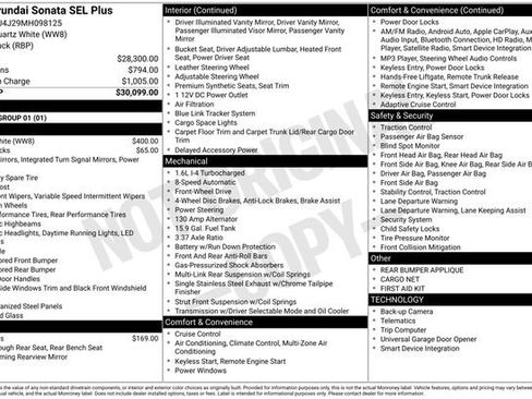 Used 2021 Hyundai Sonata SEL Plus image 7