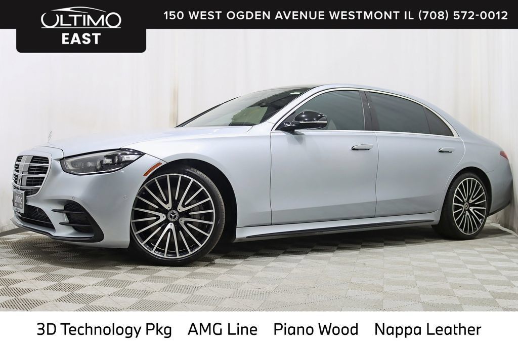 Used 2021 Mercedes-Benz S 580 4MATIC Sedan image 1