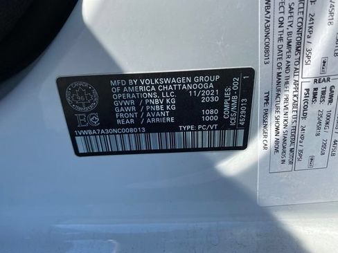 Used 2022 Volkswagen Passat 2.0T FWD image 24