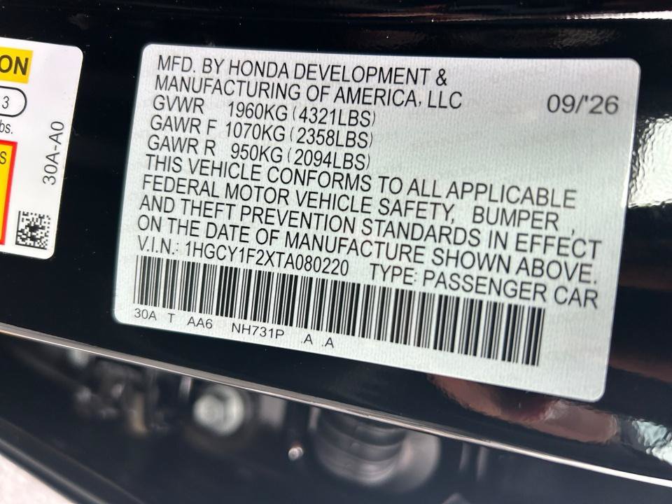 New 2026 Honda Accord LX image 35